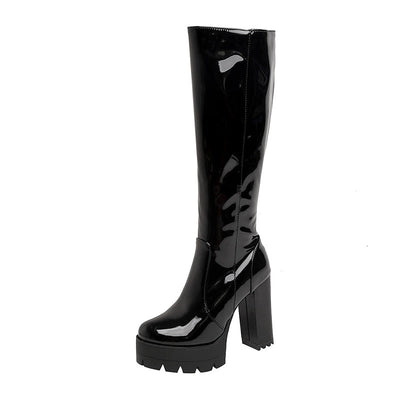 Bottes Gothiques Victoriennes Noire