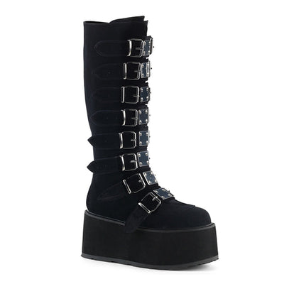 Botte Gothique Compensée Black Boots