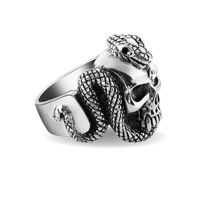 Bague Gothique Biker